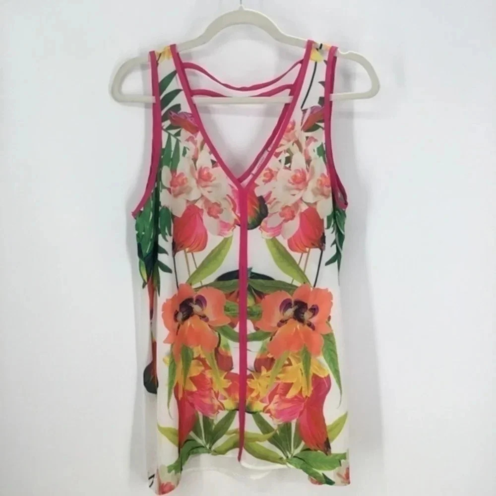 Pleione Women’s V-Neck Sleeveless Tank Top